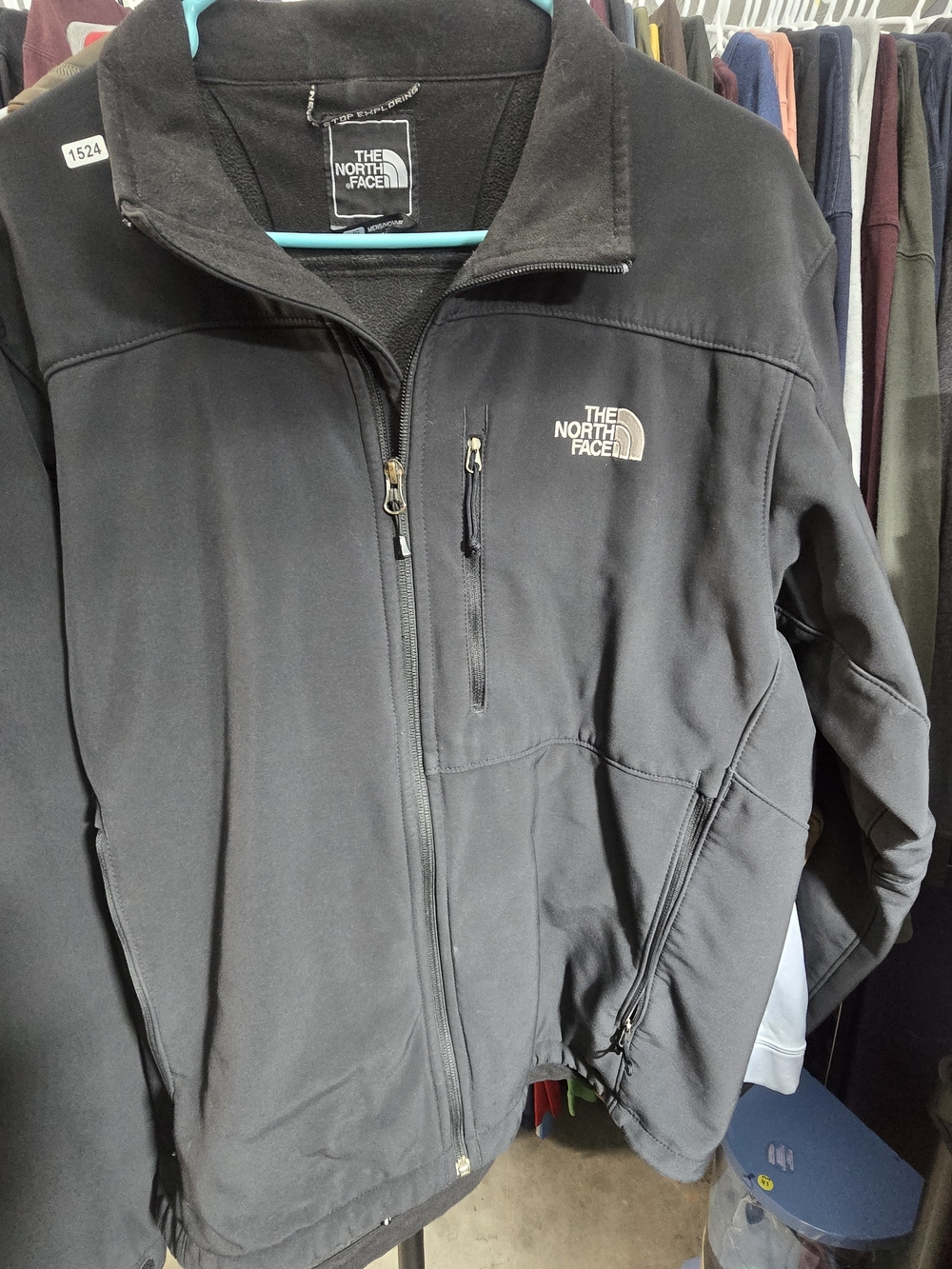 The North Face Black Lightweight Softshell Jacket